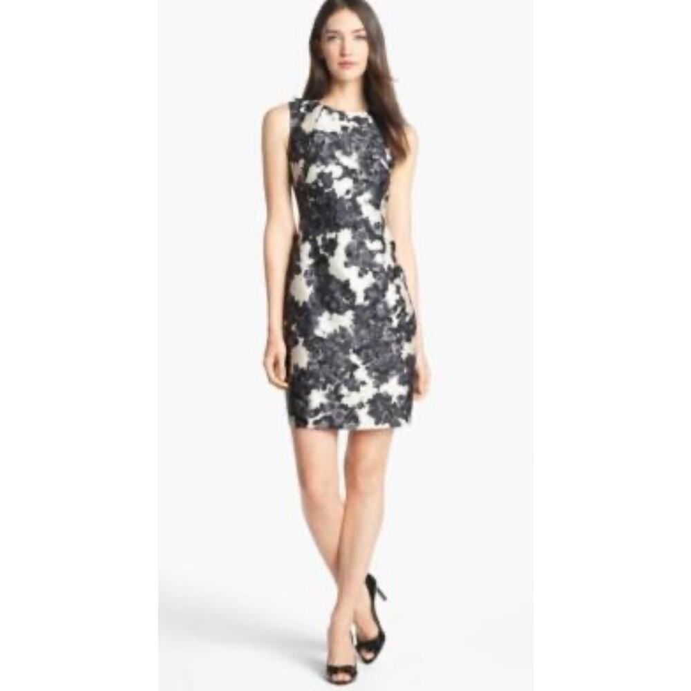 Kate Spade New York Ieena Print Cotton Silk Blend Dress Size 6